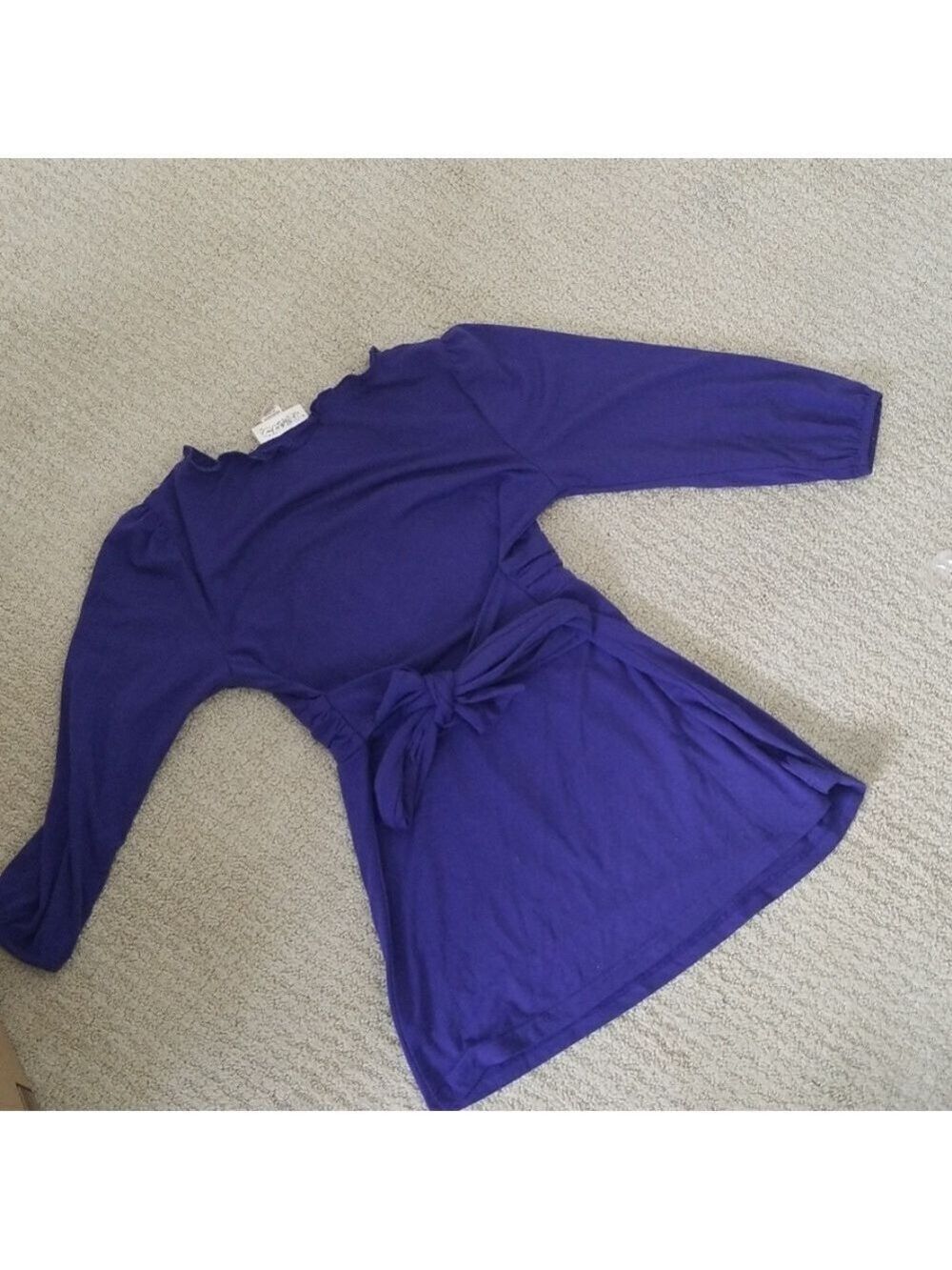 Purple Ruffle Top - Picture 3 of 3